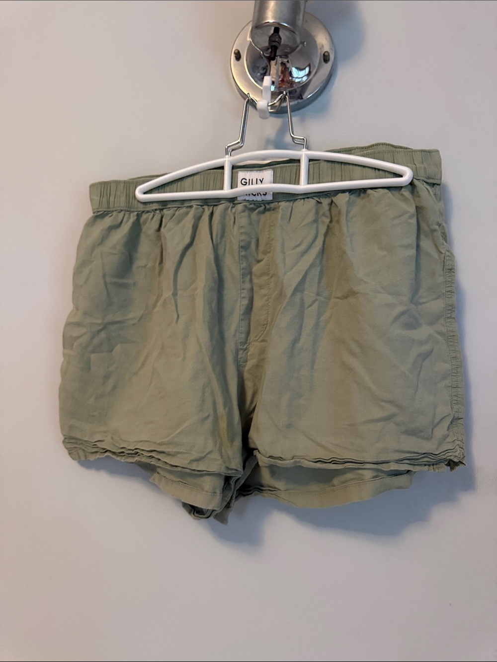 Gilly Hicks Olive Green Sleep Shorts